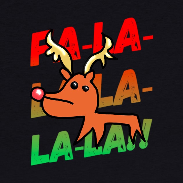 Rudolph Christmas Fa-La-La-La by MSerido